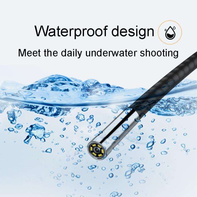 TESLONG NTS300 5 Inch Large Screen Industrial Endoscope Auto Repair Tools, Model:8mm Dual Lens / 1m