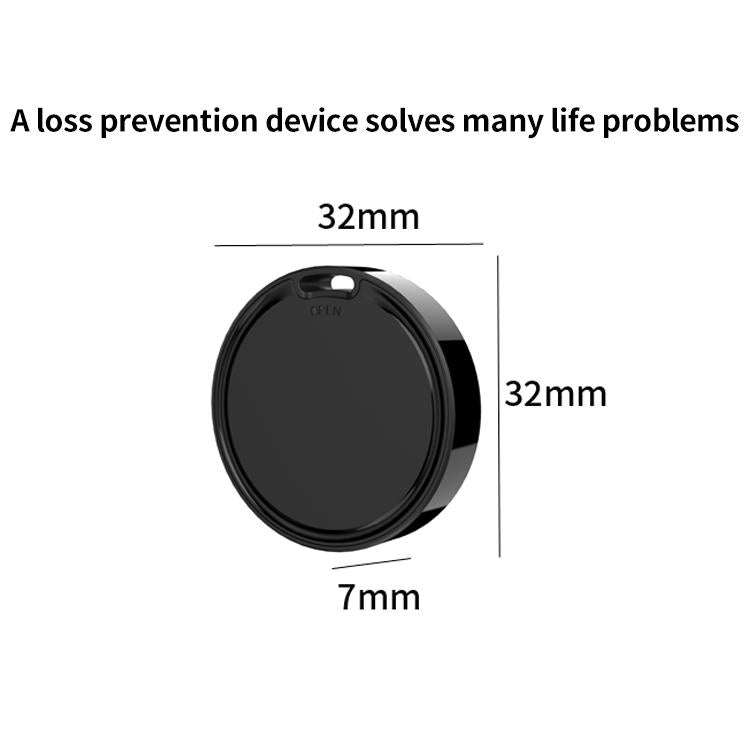 F8 Life Waterproof Air Location Tracker Anti-lost Device for Android Google Certified(Black)