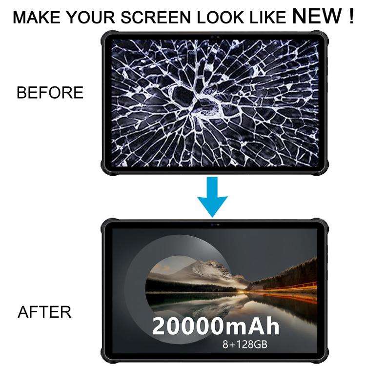 For Oukitel RT2 LCD Screen with Digitizer Full Assembly