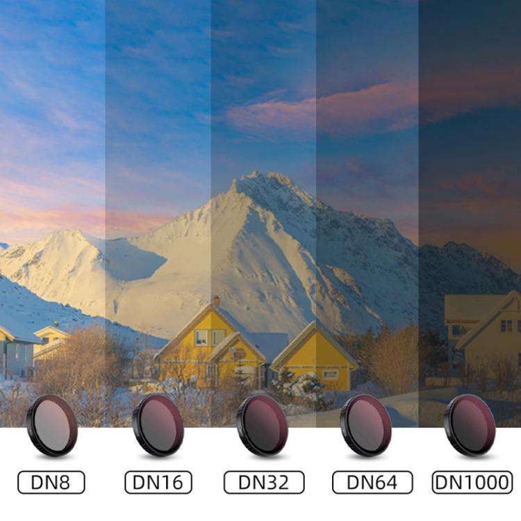 For DJI Action 5 Pro Camera Lens Filter, Filter:ND64