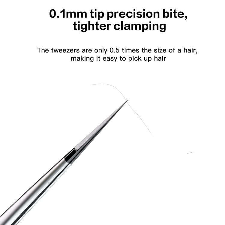 i2C NS Series Super Alloy High Precision Stainless Steel Super Hard Extra Tip Flying Wire Tweezer...
