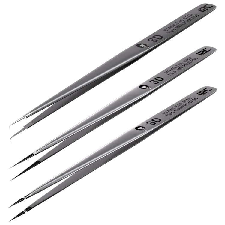 i2C NS Series Super Alloy High Precision Stainless Steel Super Hard Extra Tip Flying Wire Tweezer...