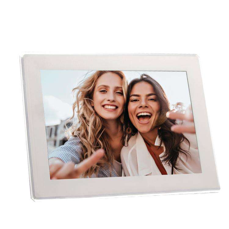 10 inch IPS HD Screen Smart WiFi Advertising Machine, Plug:US Plug(White)