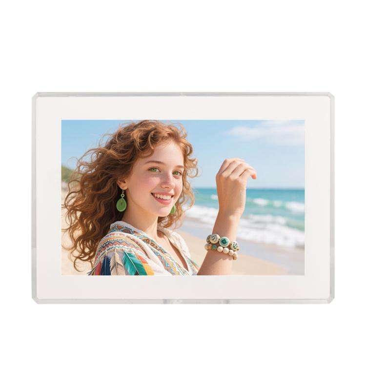 10 inch IPS HD Screen Smart WiFi Advertising Machine, Plug:AU Plug(White)