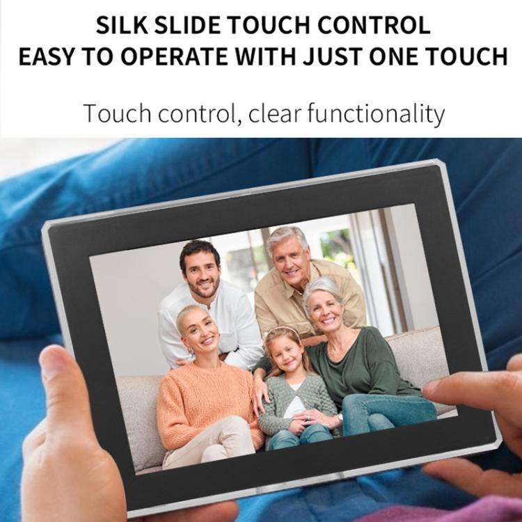 10 inch IPS HD Screen Smart WiFi Advertising Machine, Plug:US Plug(White)