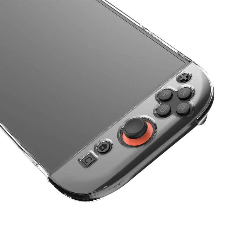 For Nintendo Switch 2 OIVO IV-SW331 Game Console TPU Split Protective Case(Transparent)