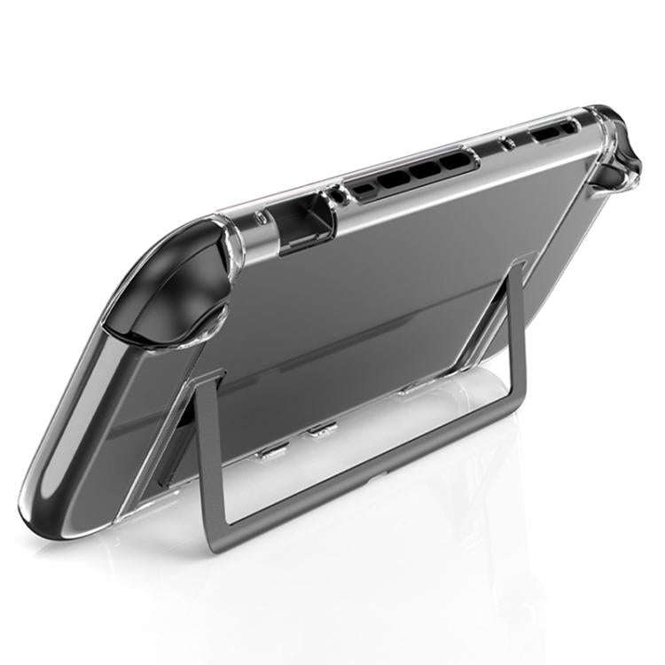 For Nintendo Switch 2 OIVO IV-SW331 Game Console TPU Split Protective Case(Transparent)