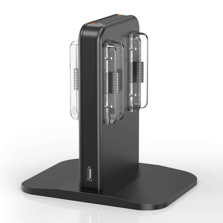 For Nintendo Switch 2 OIVO IV-SW342 4 in 1 Game Controller Magnetic Charging Stand(Black)