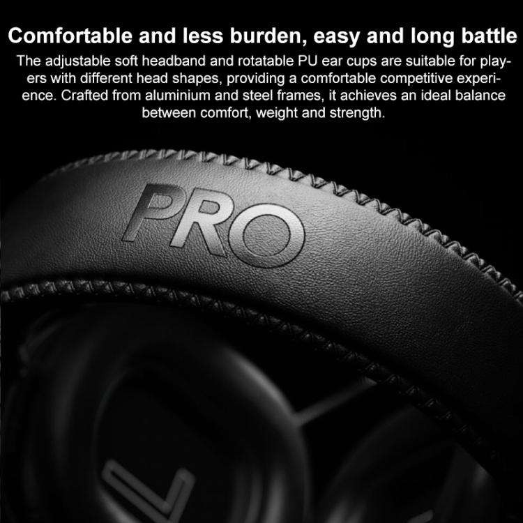 Logitech G PRO X2 Bluetooth 2.4G Dual-Mode Wireless Gaming Earphone(Black)