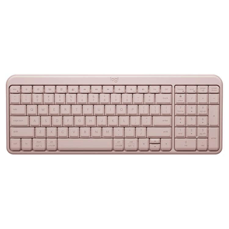 Logitech K251 Wireless Bluetooth Keyboard for Business Laptop Office use(Pink)