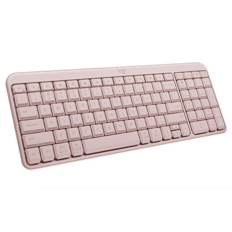 Logitech K251 Wireless Bluetooth Keyboard for Business Laptop Office use(Pink)