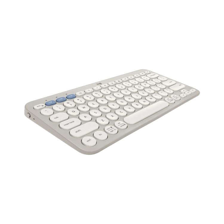  PEBBLE 2 COMBO Thin and Light Wireless Slim Bluetooth Keyboard and Mouse Set(Grey)