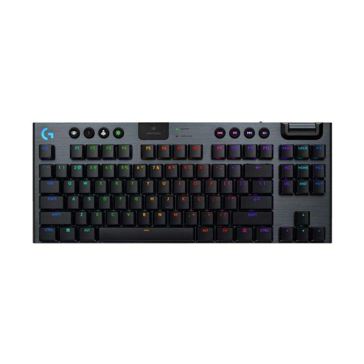 Logitech G915 X LIGHTSPEED TKL Low Profile Gaming Keyboard(Black Clicky)