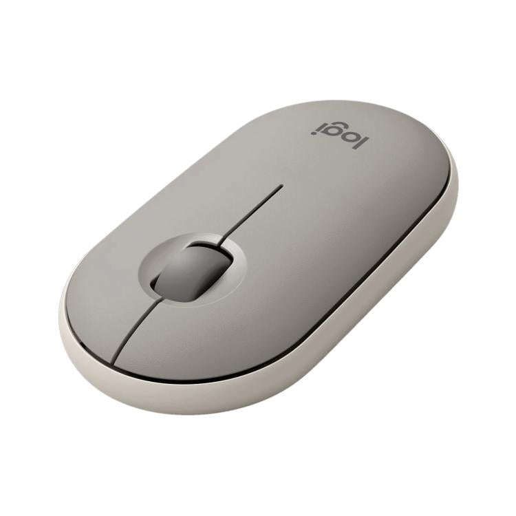 Logitech PEBBLE M350 1000DPI Ultra-Thin Dual-Mode Wireless Bluetooth Mouse(Grey)