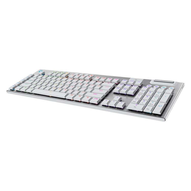 Logitech G915 X LIGHTSPEED Wireless Low Profile Gaming Keyboard(White Tactile)