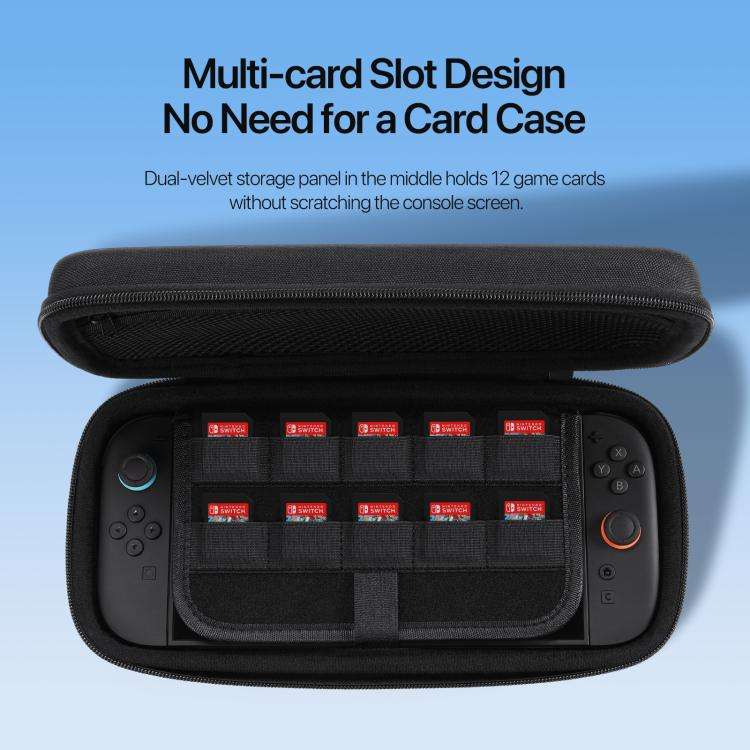 For Nintendo Switch 2 DUX DUCIS Game Console EVA Portable Storage Bag(Black)