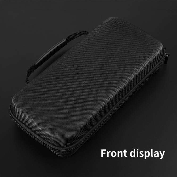 For Nintendo Switch 2 5 in 1 Handheld Game Console Storage Bag Set(Black)
