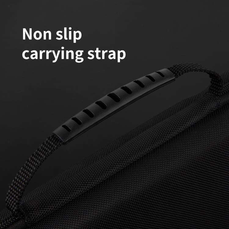 For Nintendo Switch 2 5 in 1 Handheld Game Console Storage Bag Set(Black)