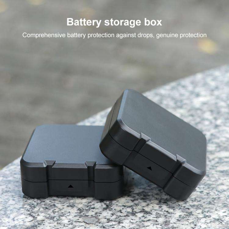 For Insta360 Ace / Ace Pro Battery & Memory Card Storage Box(Black)