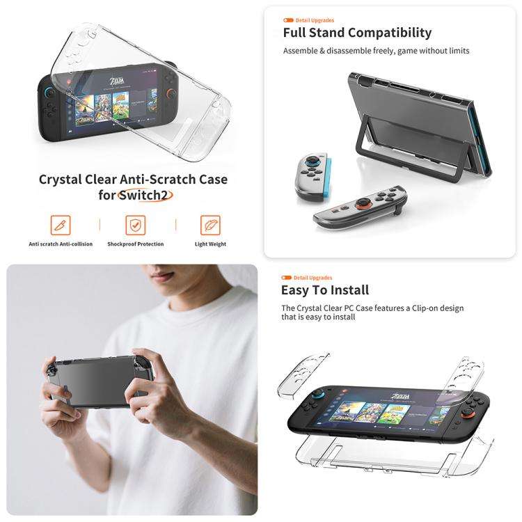 For Nintendo Switch 2 JYS NS2317 14-in-1 Sports Gaming Motion Sensor Controller Set