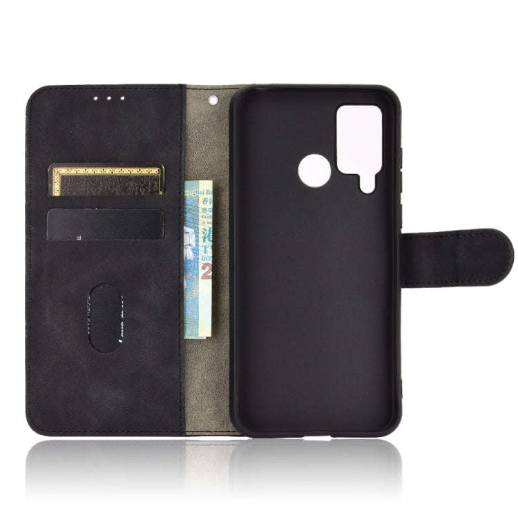 For DOOGEE N20 Pro Solid Color Skin Feel Magnetic Buckle Horizontal Flip Calf Texture PU Leather ...