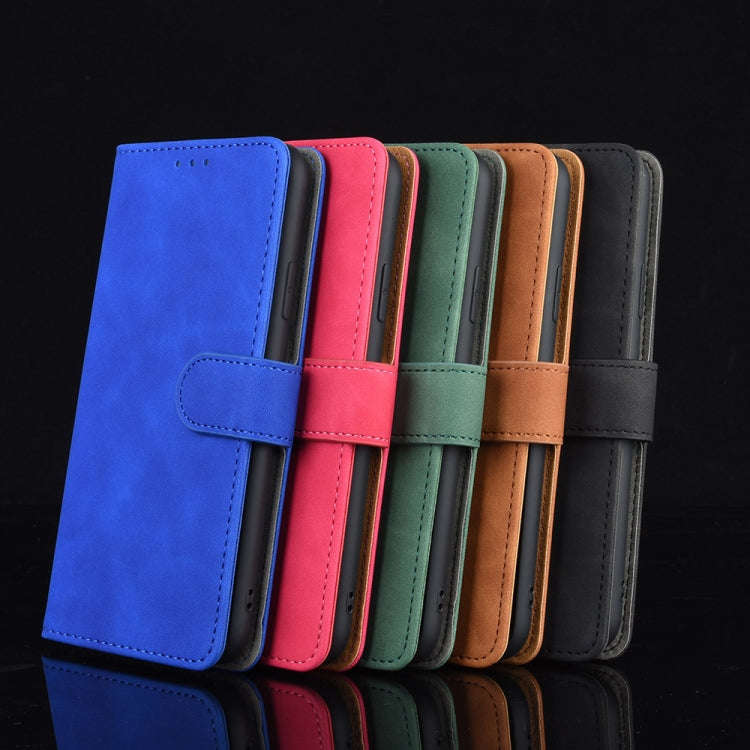 For DOOGEE N20 Pro Solid Color Skin Feel Magnetic Buckle Horizontal Flip Calf Texture PU Leather ...