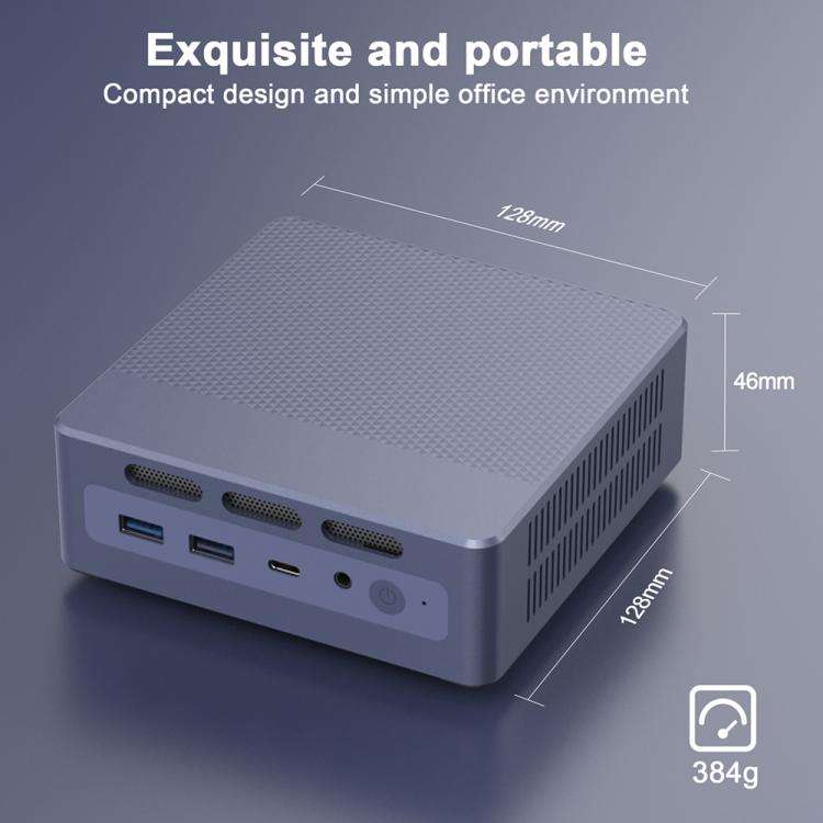 GXMO N9(N95) Windows 11 Intel ADL-N N95 4-Core Processor Mini Computer, Specification:16GB+512GB(...