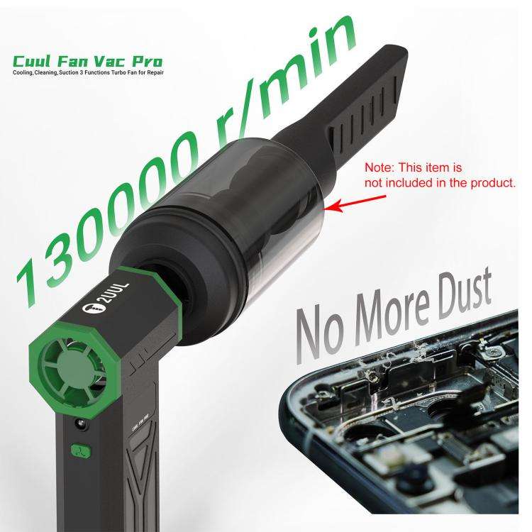 2UUL DA97 Cuul Fan Pro Cooling + Cleaning + Suction 3 in 1 Turbo Fan