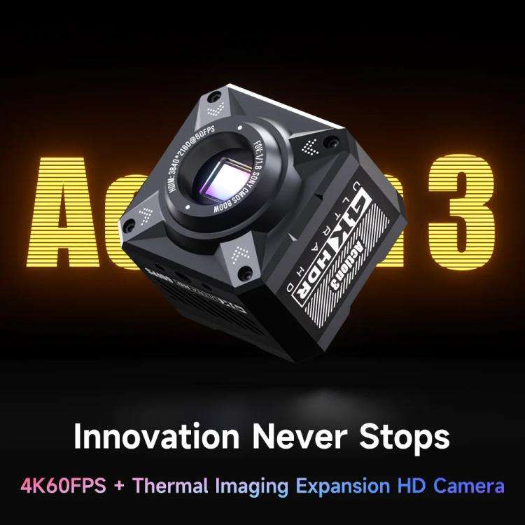 Mechanic Action3 HDMI / USB Thermal Imaging 4K HD Microscope Camera, Plug:EU Plug