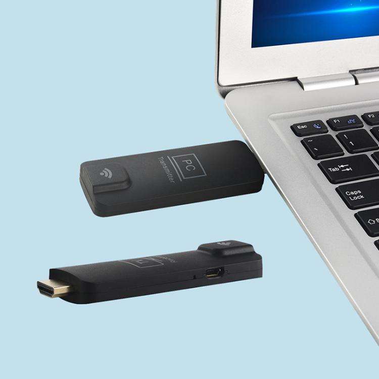 AM18052 1080P HD Type-C Wireless Transmitter and Receiver(Black)