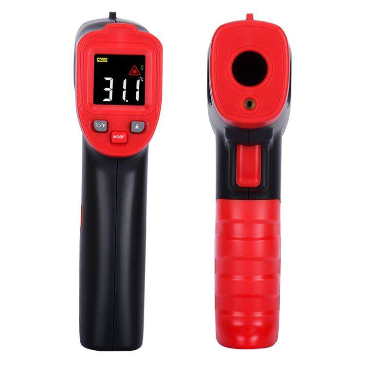 Wintact WT327A portable infrared thermometer, measuring range: -50 to 400 degrees Celsius(Black Red)