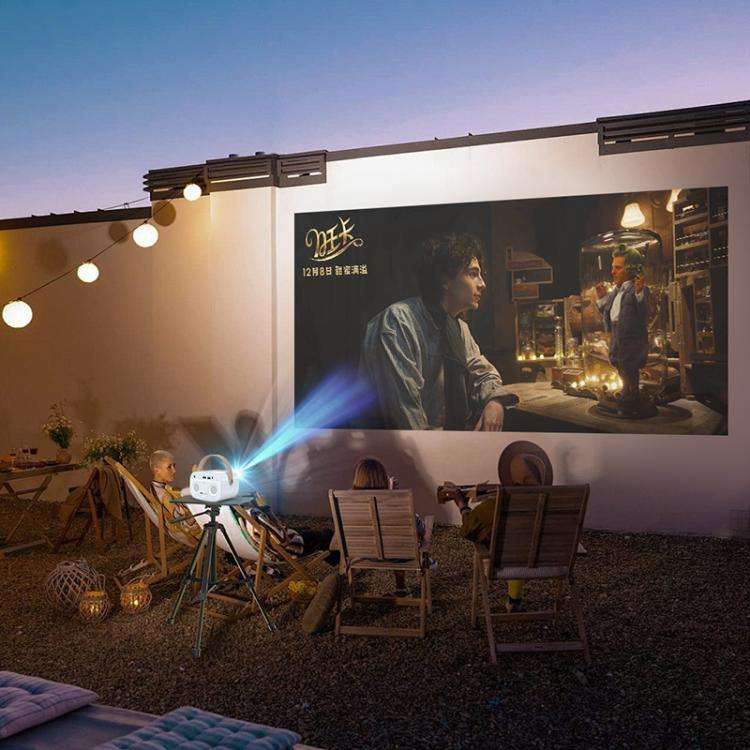 WOWOTO WWT-M8 Android 9 DLP 1920x1080P HD 300ANSI Smart Projector(UK Plug)