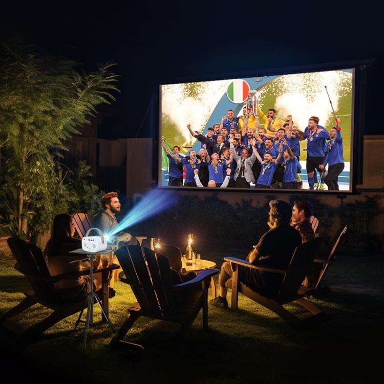 WOWOTO WWT-M8 Android 9 DLP 1920x1080P HD 300ANSI Smart Projector(UK Plug)