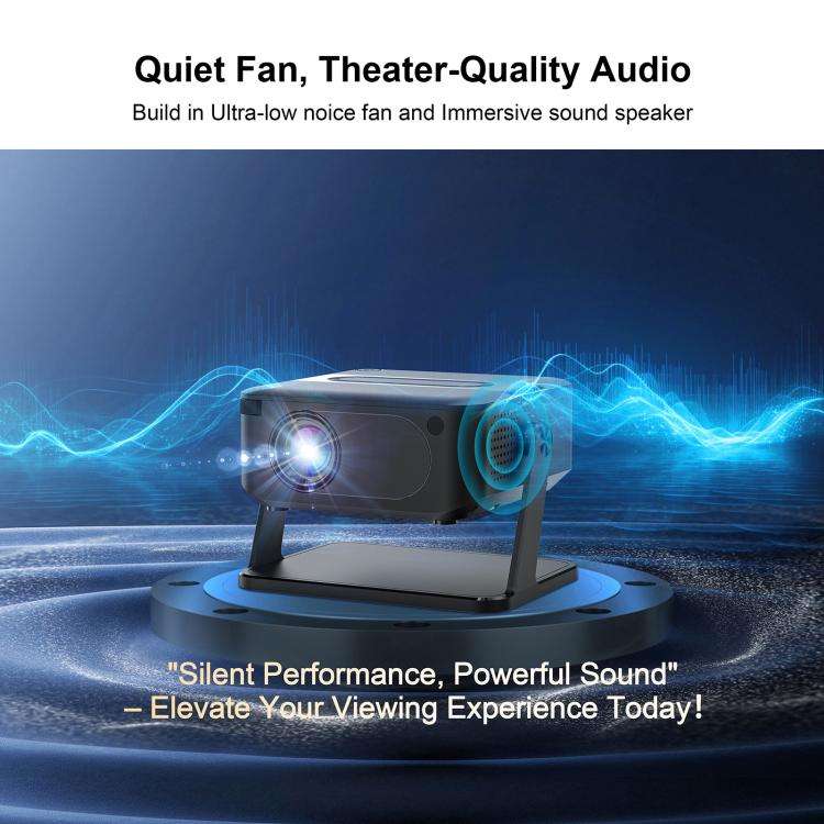 WOWOTO WWT-BL15 Android 11 LCD Display 720P 120ANSI Smart Projector(UK Plug)