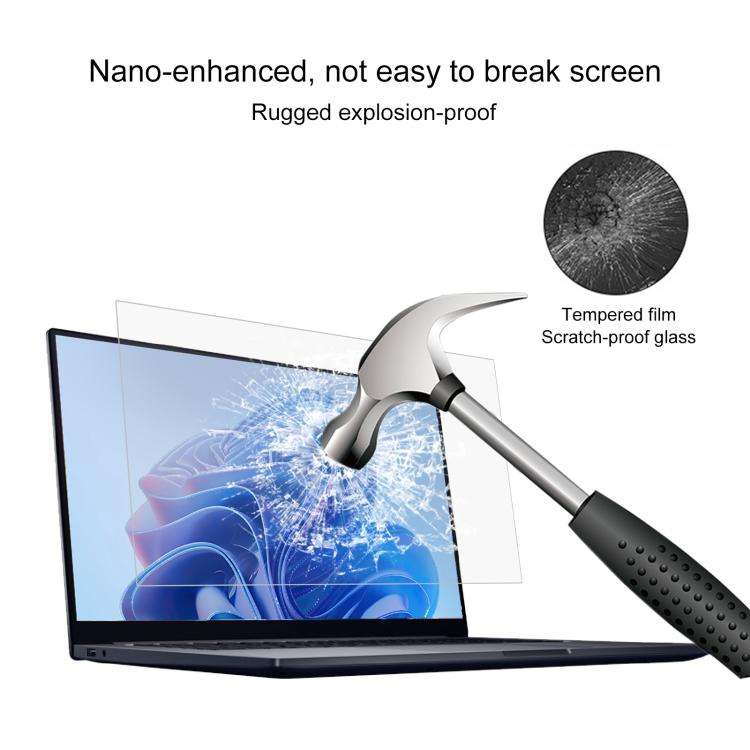 For BMAX MAXBook X15 Pro 15.6 inch 25pcs 9H 0.3mm Explosion-proof Tempered Glass Film