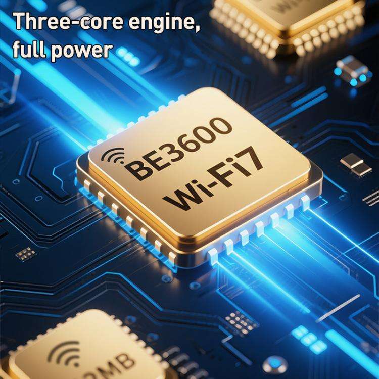 COMFAST CF-EW87 3600Mbps Dual-Band WiFi7 Outdoor Wireless AP, Plug:EU Plug(White)