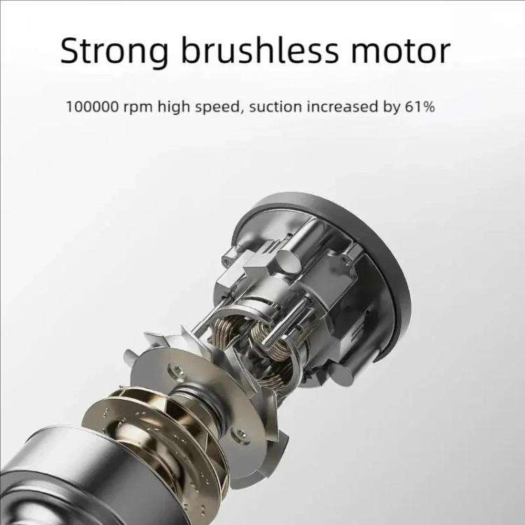 Original Xiaomi Mijia 21000Pa Car Handheld Vacuum Cleaner(Black)