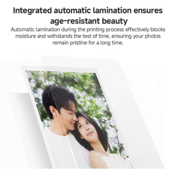 Original Xiaomi Mijia Pocket Photo Printer Pro(White Silver)