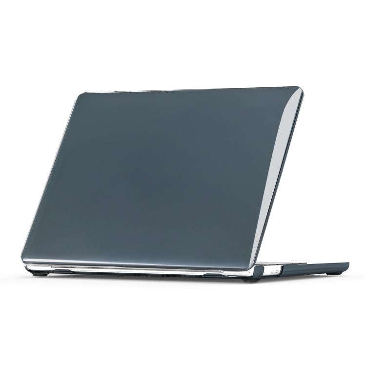 For MicroSoft Surface Laptop 13 inch 2025 Shockproof Crystal Laptop Protective Case(Black)