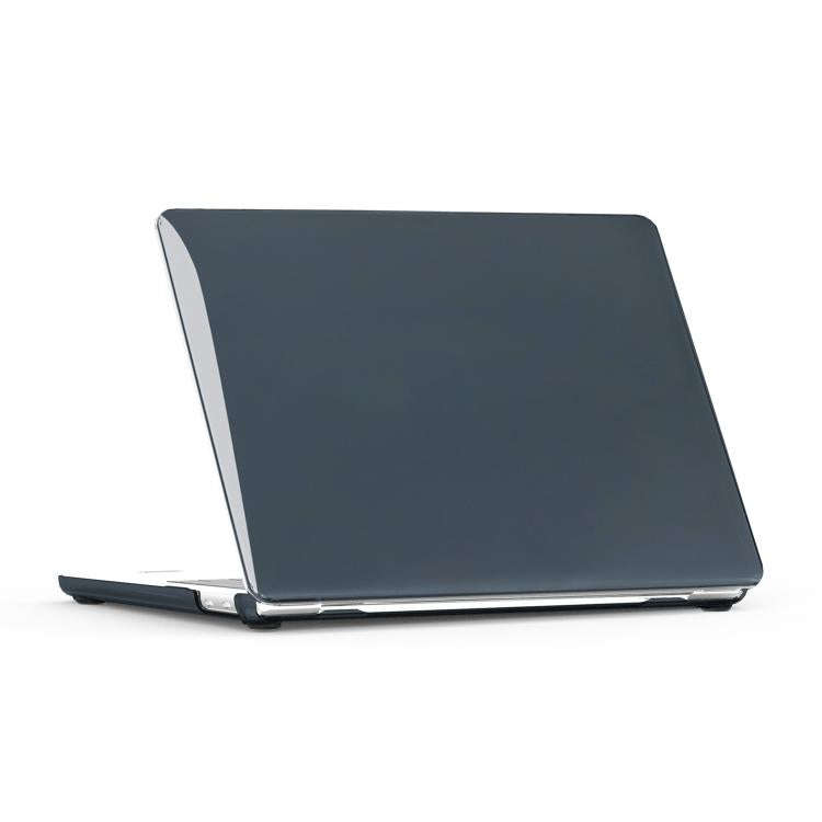 For MicroSoft Surface Laptop 13 inch 2025 Shockproof Crystal Laptop Protective Case(Black)