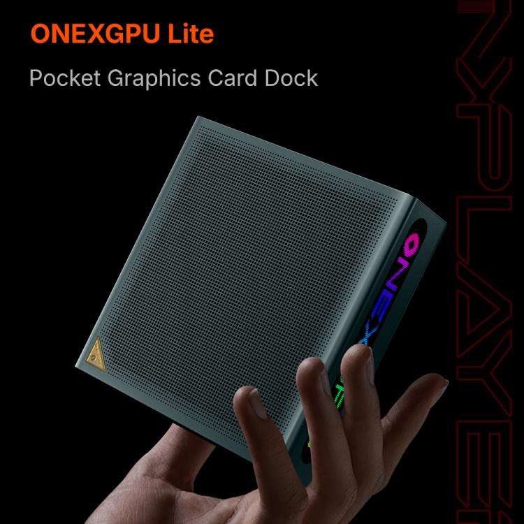 ONE-NETBOOK ONEXGPU Lite AMD Radeon RX 7600M XT 8GB Pocket Graphics Card Dock(Dark Grey)