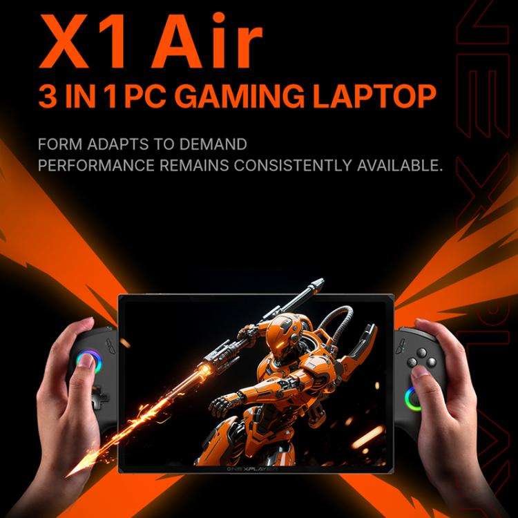 ONE-NETBOOK OneXPlayer X1 Air 10.95 inch Handheld Game Console, 32GB+2TB, Windows 11 Intel Core U...
