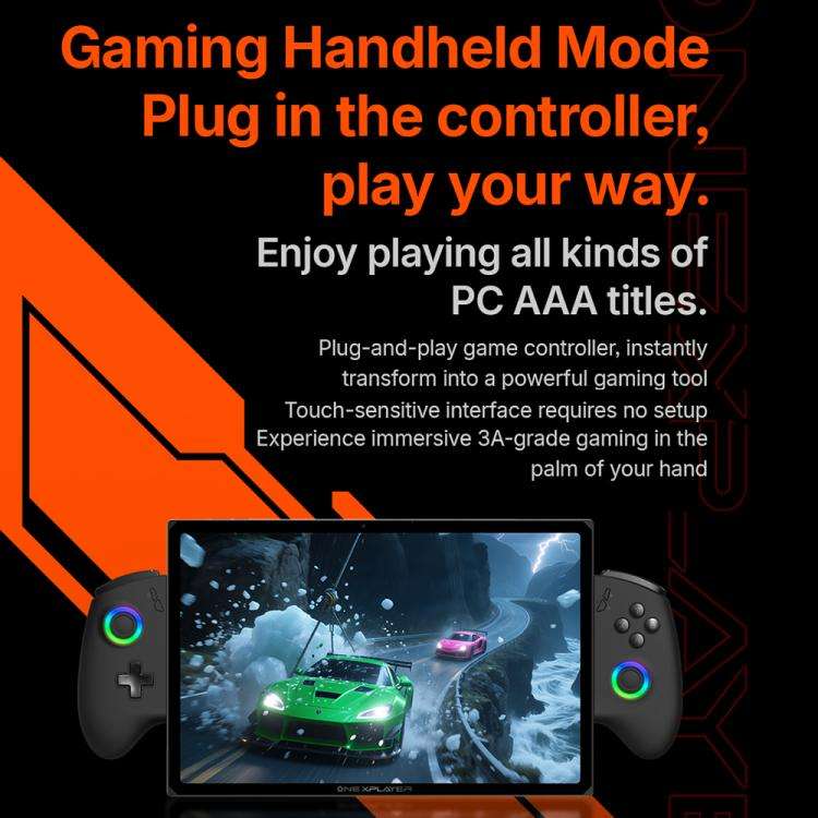ONE-NETBOOK OneXPlayer X1 Air 10.95 inch Handheld Game Console, 32GB+512GB, Windows 11 Intel Core...