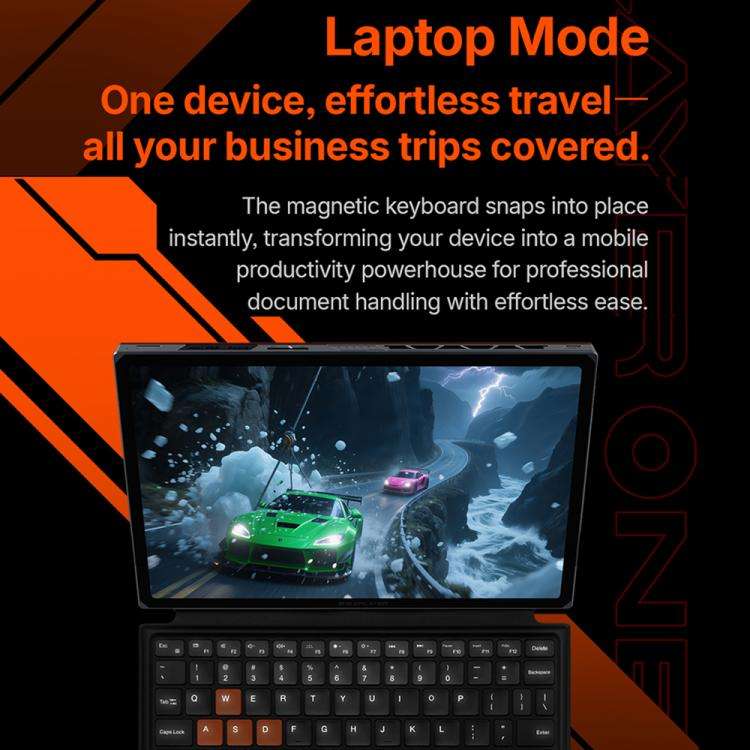 ONE-NETBOOK OneXPlayer X1 Air 10.95 inch Handheld Game Console, 32GB+2TB, Windows 11 Intel Core U...
