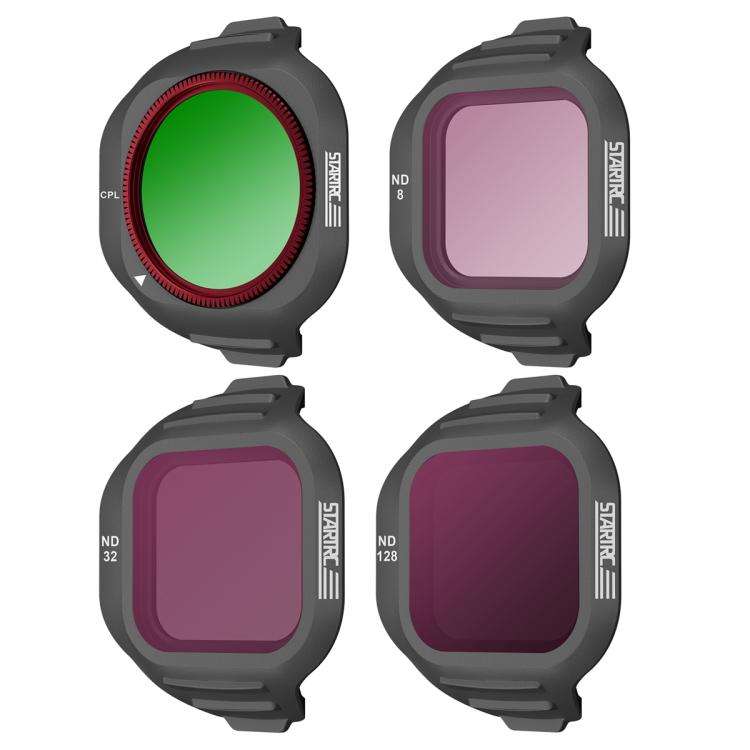 For DJI Mini 5 Pro STARTRC Camera Lens Filter, Filter:4 in 1 CPL ND8/32/128