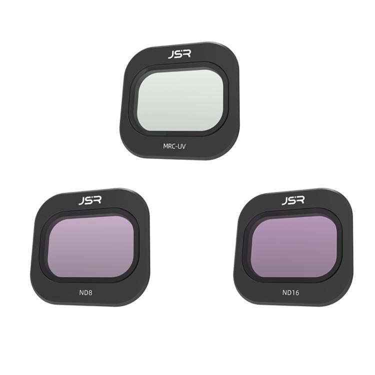 For DJI Mini 5 Pro JSR KB Series Drone Camera Lens Filter, Filter:3 in 1 UV ND8/16