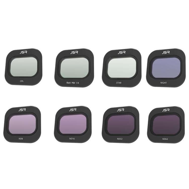 For DJI Mini 5 Pro JSR KB Series Drone Camera Lens Filter, Filter:8 in 1 Mixed Filter