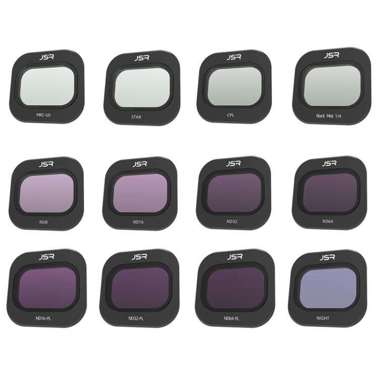 For DJI Mini 5 Pro JSR KB Series Drone Camera Lens Filter, Filter:12 in 1 Mixed Filter