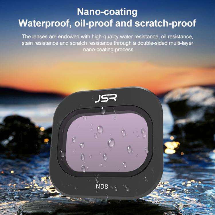 For DJI Mini 5 Pro JSR KB Series Drone Camera Lens Filter, Filter:ND256