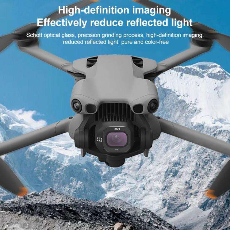 For DJI Mini 5 Pro JSR KB Series Drone Camera Lens Filter, Filter:3 in 1 UV ND8/16